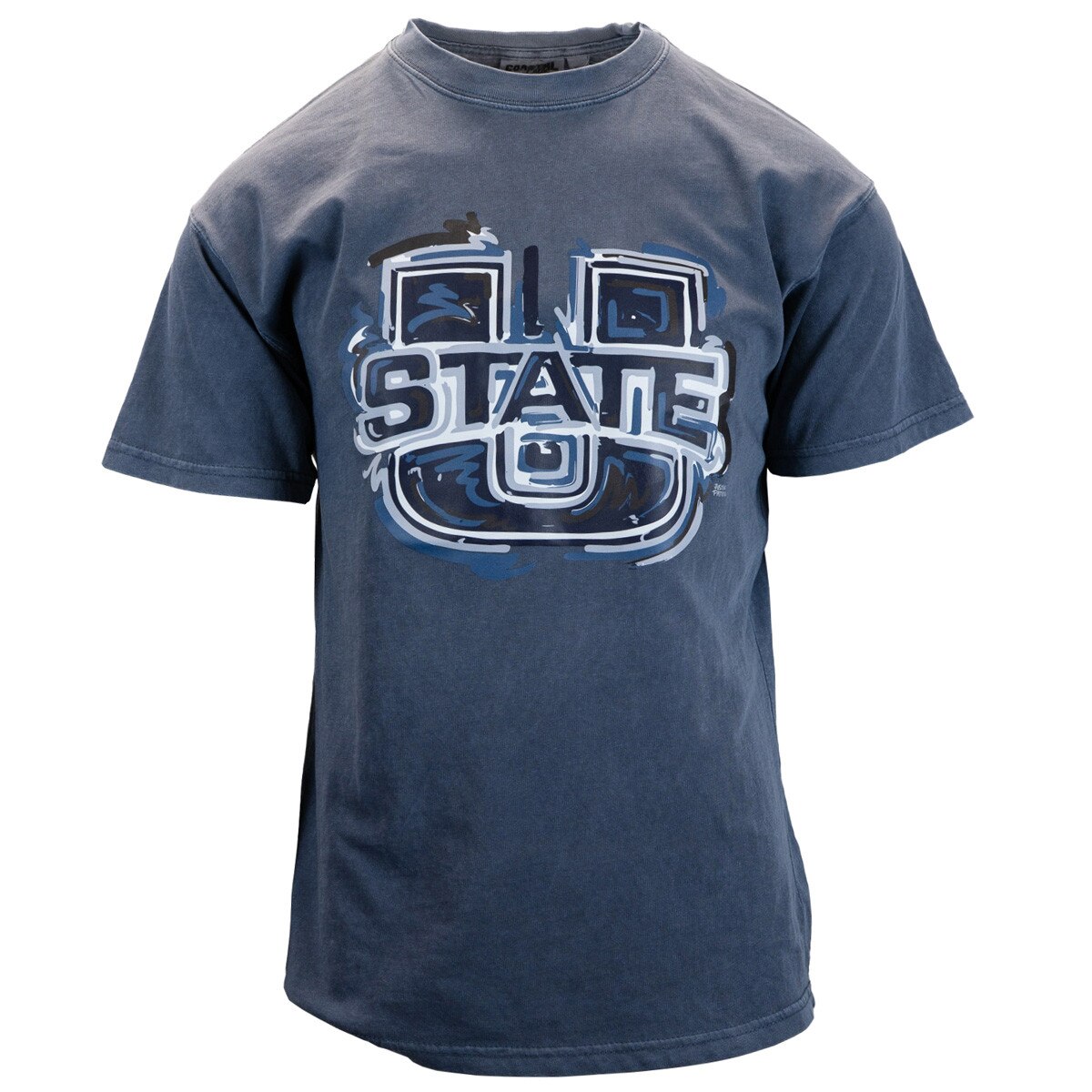 U-State Painted Unisex T-Shirt heathered blue